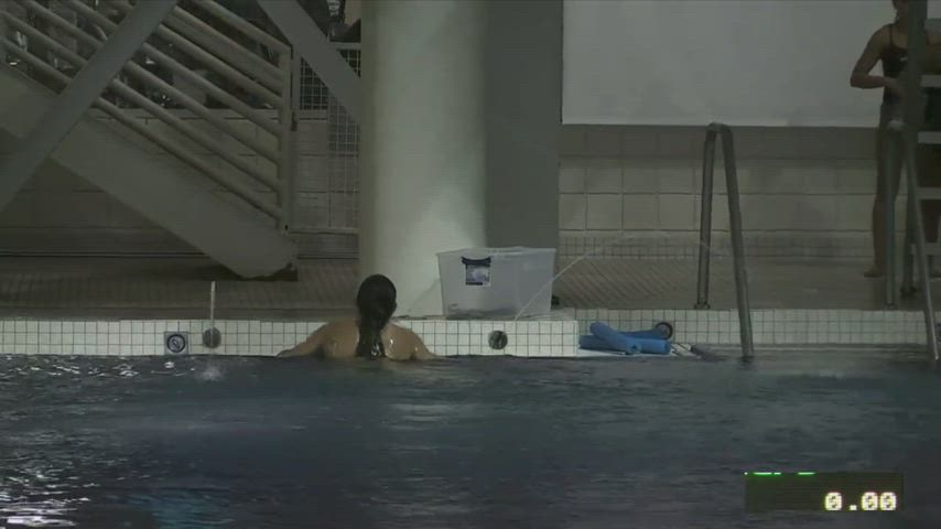 Collegiate diver Meghan Miller