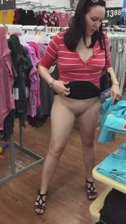 Flashing in Walmart