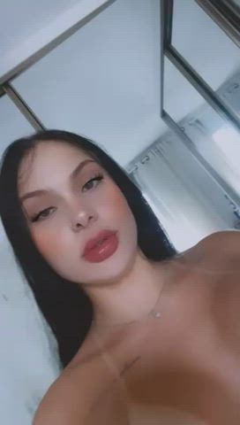 big tits cute petite gif