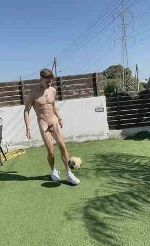 Big Dick Football Nude Outdoor Twink gif