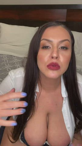 brunette domme latina long hair milf role play spanish switch teacher gif