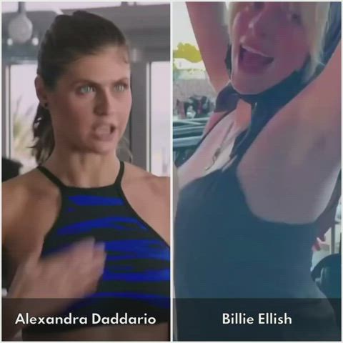 Alexandra Daddario Vs Billie Ellish
