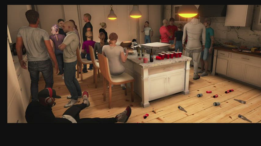 3D Animation Party gif