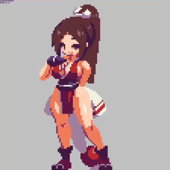 Mai bounce (Sakuemon) [The King of Fighters]