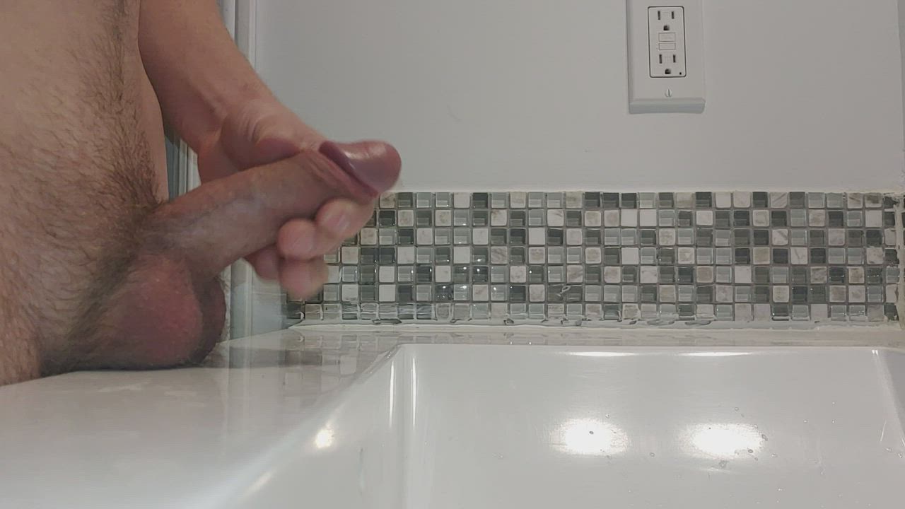 Dribbling in the sink
