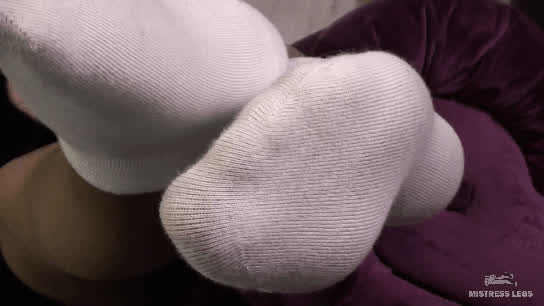 Feet Feet Fetish Foot Fetish Pantyhose Socks Soles Tease gif