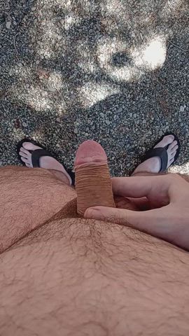 cock cut cock outdoor gif