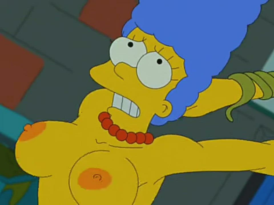 Marge Getting Wrecked By Alien Tentacles (Nikisupostat) [The Simpsons]