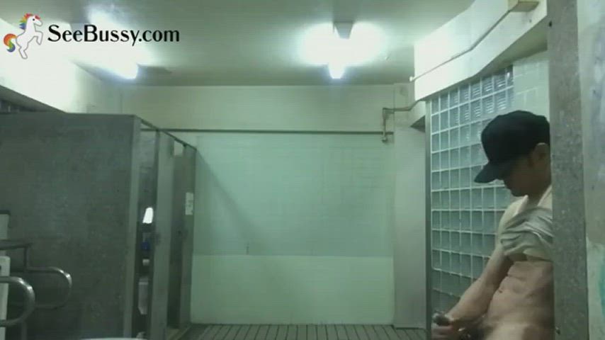 bathroom cruise gay homemade jerk off public solo r/caughtpublic gif