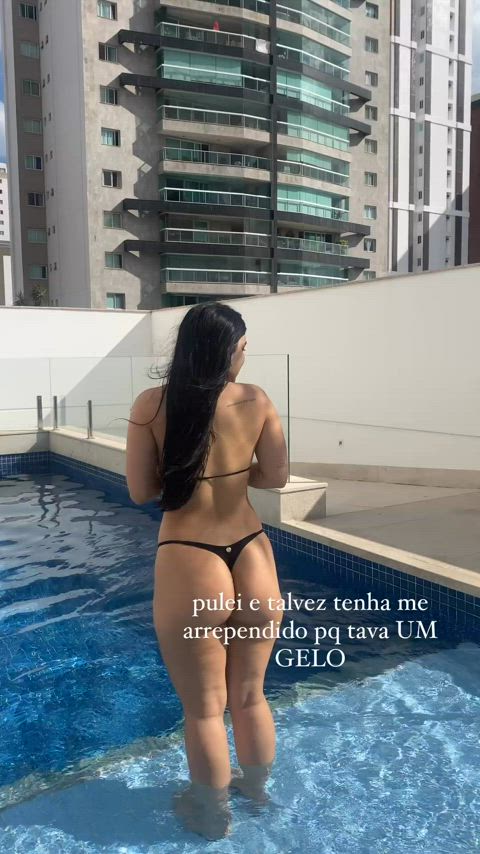 ass big ass cute latina gif