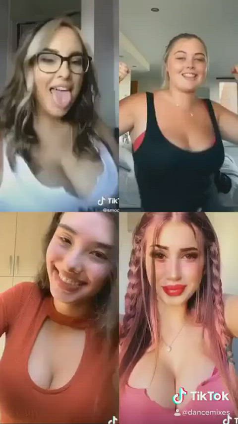 18 years old barely legal boobs girls homemade pretty smile starlet teen tiktok gif