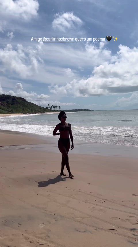 ass beach bikini brazilian celebrity ebony sexy tits latinas tik-tok gif