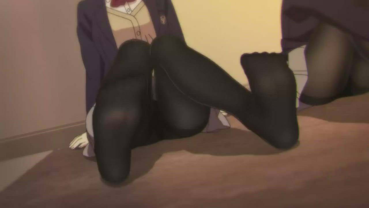 Anime Foot Hentai Tight Tights gif
