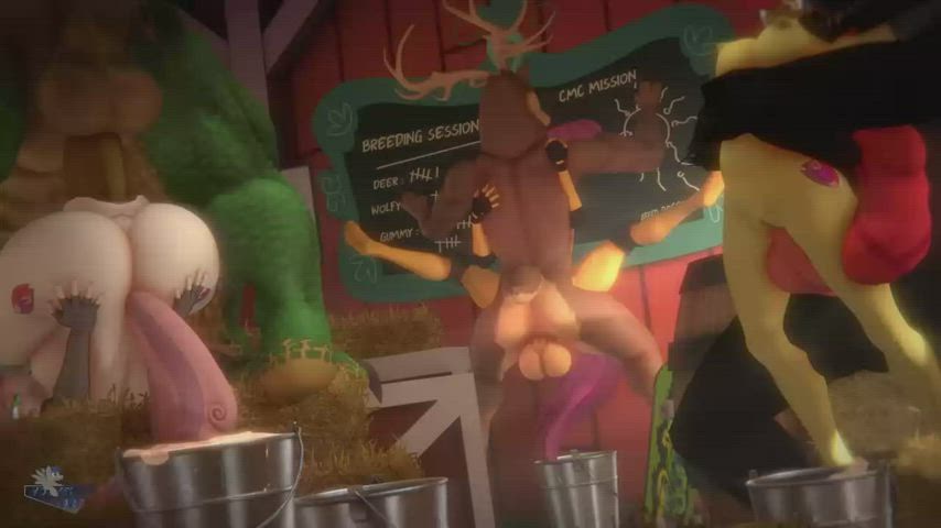 animation cartoon cumshot hardcore monster cock sfm size difference stag r/matingpress