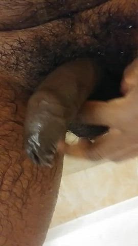 Cock Foreskin Uncut gif