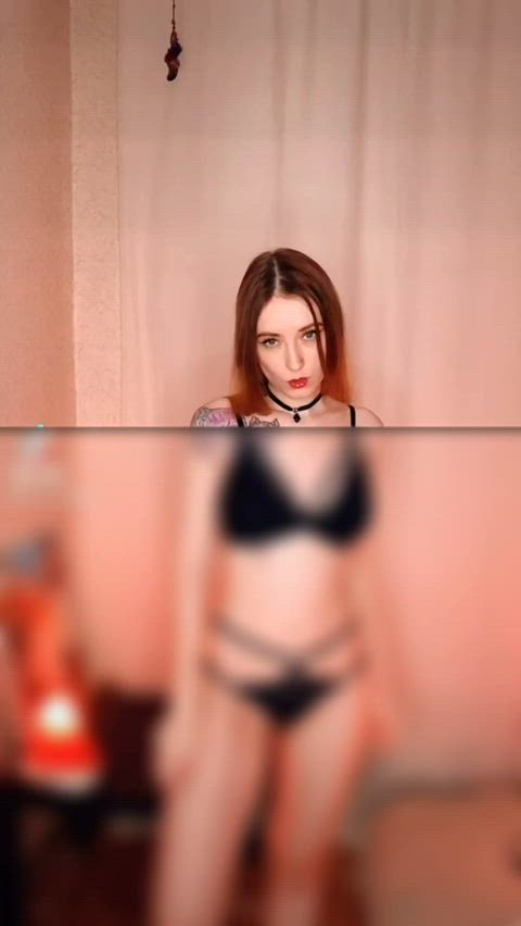 beta censored lingerie strip striptease gif