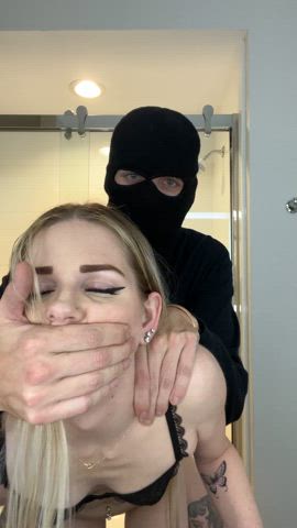 blonde mask onlyfans amateur-girls onlyfans-creators rough-sex gif