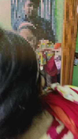 amateur ass boobs cumshot doggystyle indian mirror saree gif