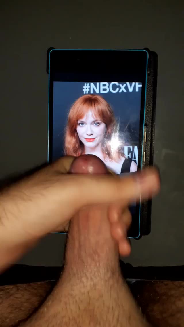 Christina Hendricks Cum Tribute