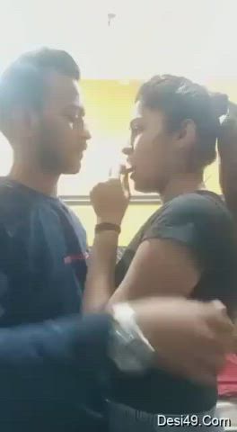 Desi Kissing TikTok gif