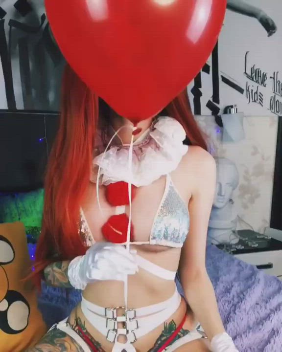 Cam Camgirl Cosplay Redhead gif