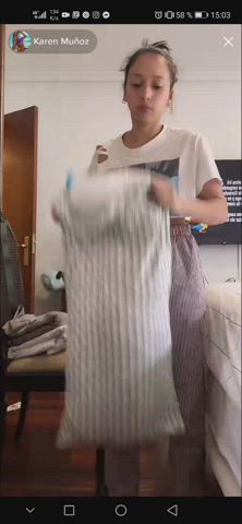 accidental nipples nipslip tiktok gif