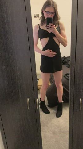 Boots Dress Femboy gif