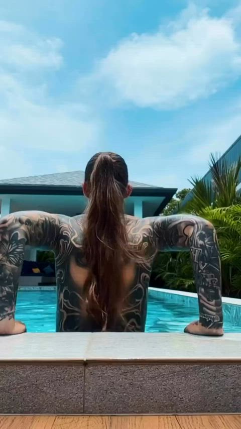 ass solo tattoo gif