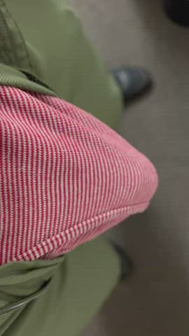 bbc big dick clothed cock erection non-nude pants tease underwear gif