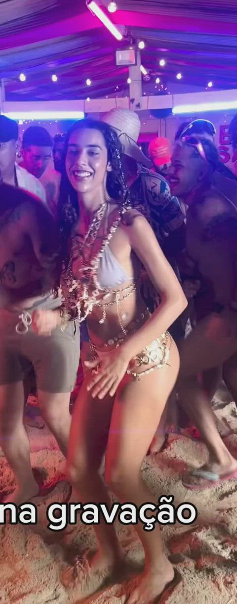 ass beach big ass bikini brazilian celebrity dancing sexy gif