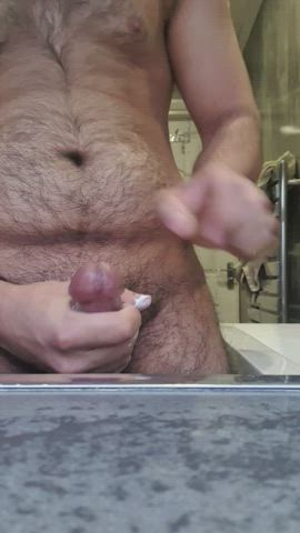 The biggest load you will see all day shame someone couldn't lick it up