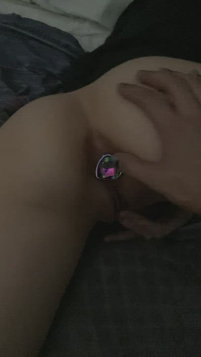 Anal Play Butt Plug Sex Toy gif