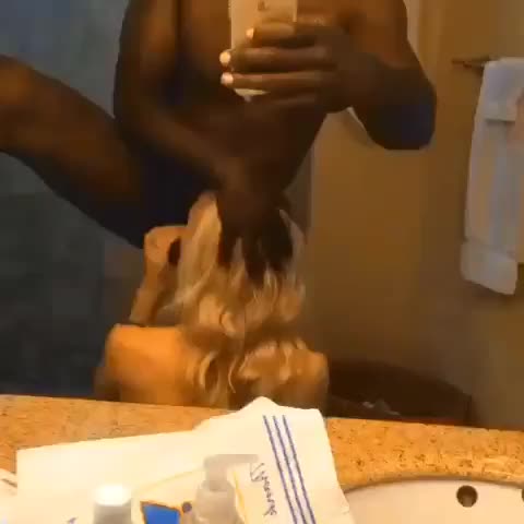 Blowjob in the Bathroom