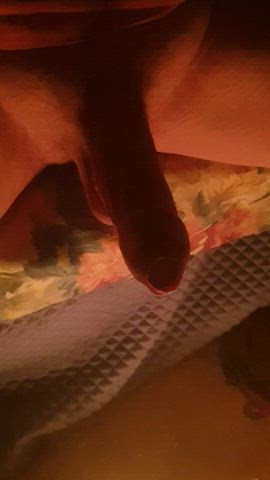 bwc chubby foreskin solo thick cock uncircumcised gif