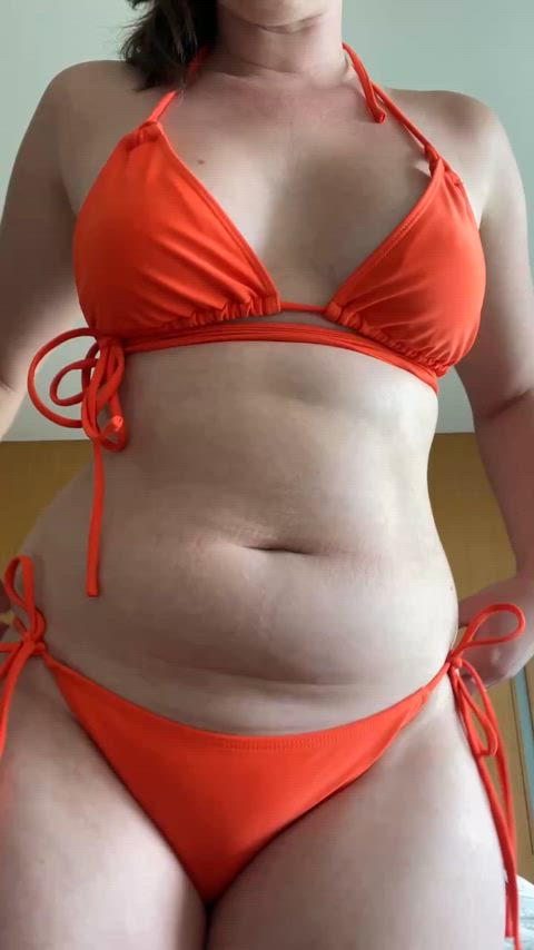 Thoughts on my new orange bikini??