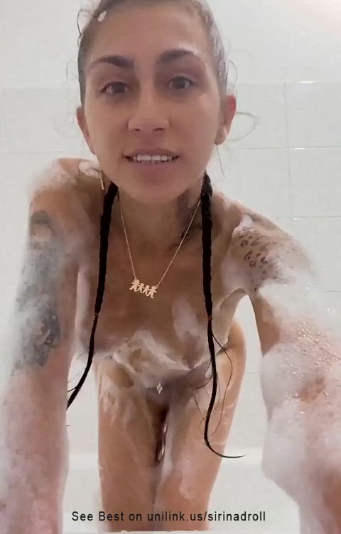 bath bathroom bathtub cute homemade latina onlyfans petite solo teen legal-teens