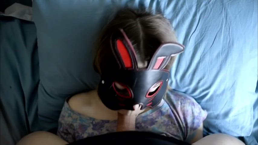 Amateur Blowjob Homemade Oral POV Sucking Wife gif