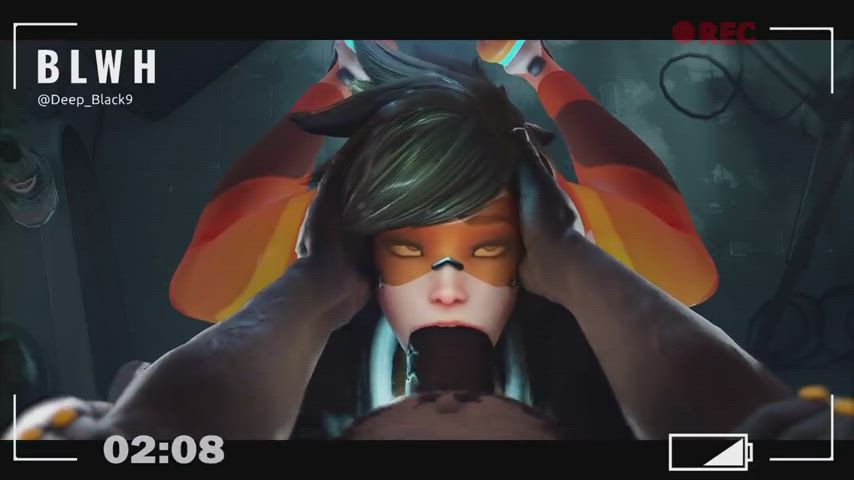 deepthroat face fuck overwatch gif
