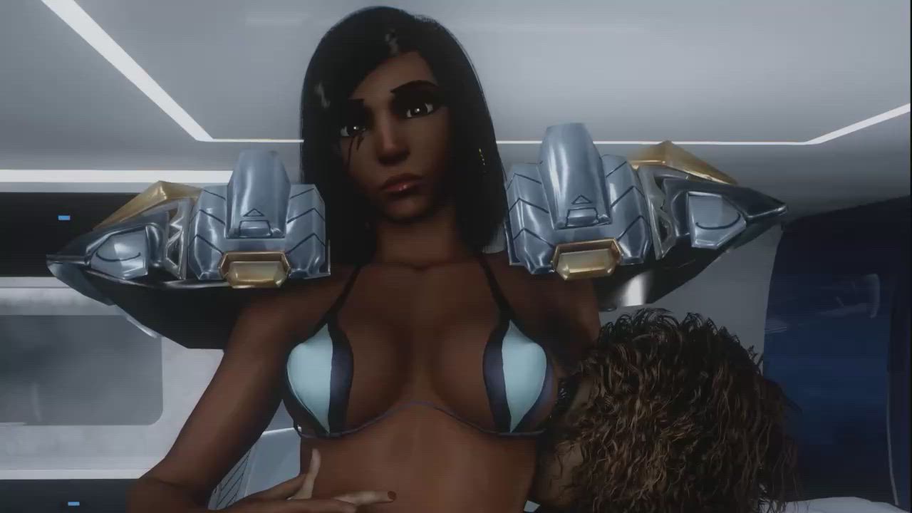 Pharah fucked (splinevr)[ overwatch]