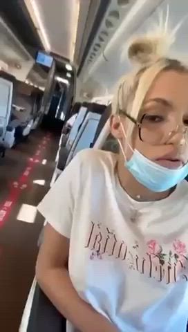 boobs flashing public gif