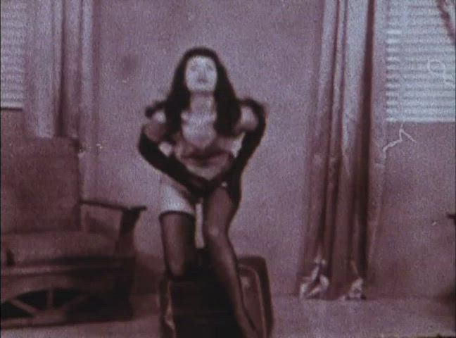 dancing lingerie vintage gif