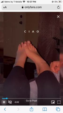 cute feet fetish toes gif