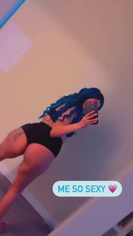 ass ass spread twerking gif