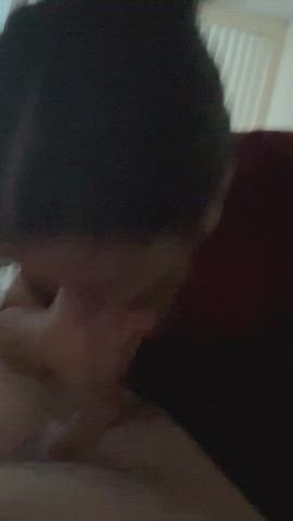 Amateur Blowjob Hotwife Sloppy gif
