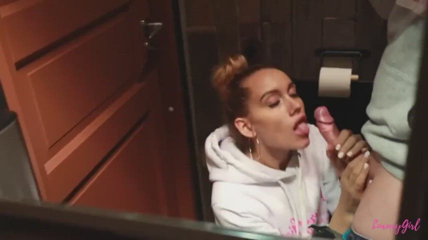 A little fun on public toilette