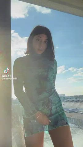 pussy pussy lips see through clothing tiktok tits gif
