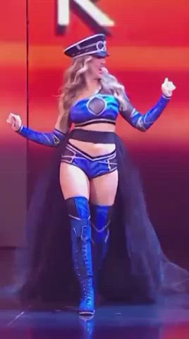 ass babe big tits brunette huge tits wrestling gif