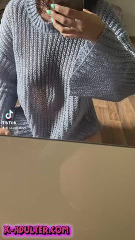 anal blowjob cock cuckold hotwife pawg tease tiktok tits gif