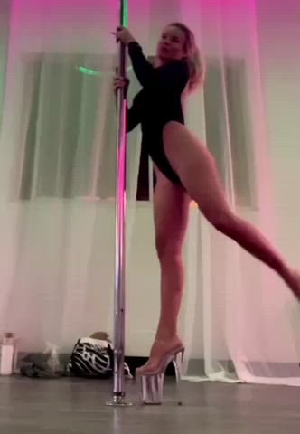 ass g spot pole dance gif