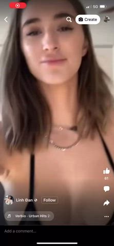 Big Ass Camgirl in Sheer bikini